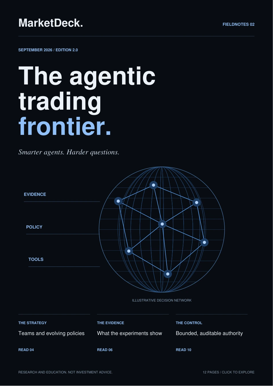 The MarketDeck Brief: The agentic trading frontier
